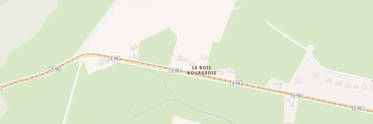 Plan du 330B Le Bois Bourgeois aux Bizots