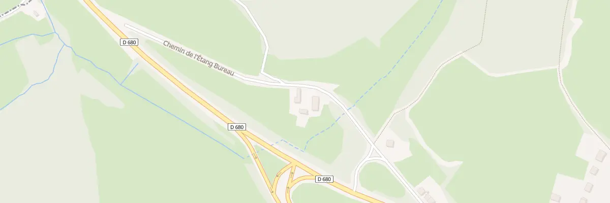 Plan du 2 Che de l’Etang Bureau à Montcenis