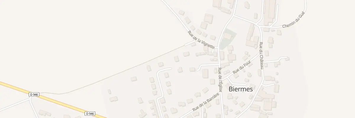 Plan du 21 Rue de la Charme à Biermes