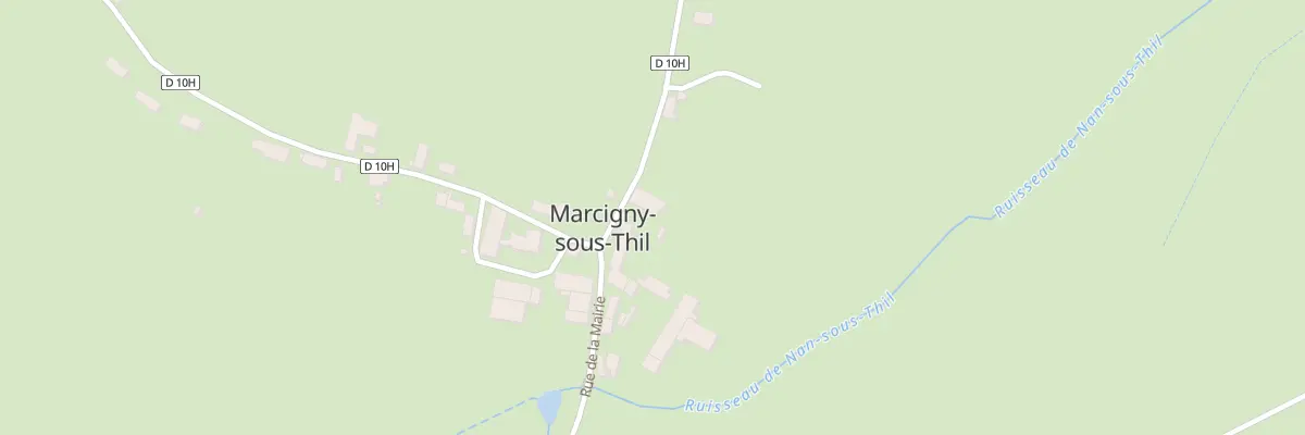 Plan du 14 Rue de la Mairie à Marcigny-sous-Thil