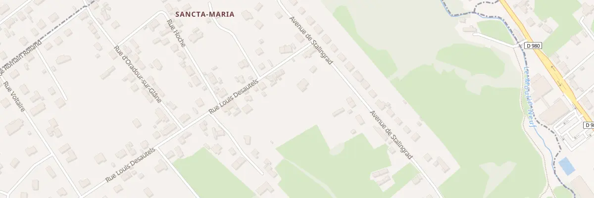 Plan du 80 Rue Louis Desautels à Saint-Vallier