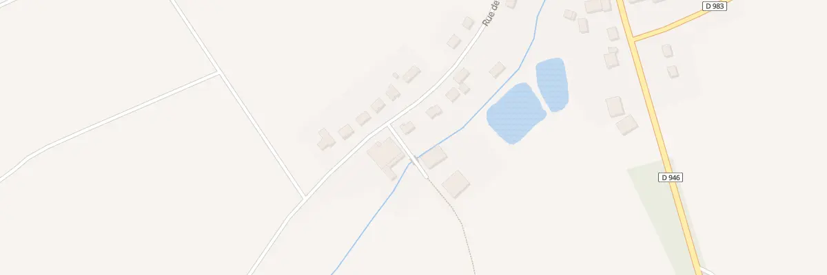 Plan de la Rue de Perthes à Biermes