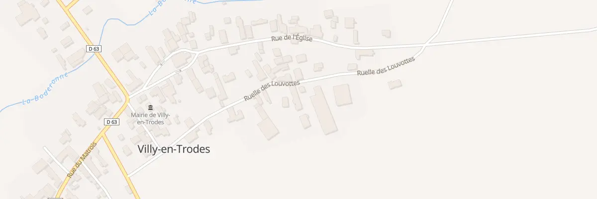 Plan du 16 Rle des Louvottes à Villy-en-Trodes
