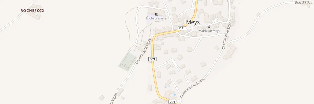 Plan du 250 Rue de la République à Meys