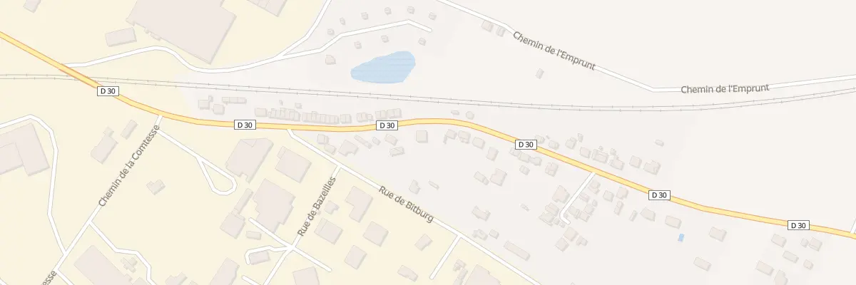 Plan du 14 Rue de Pamplemousse à Rethel
