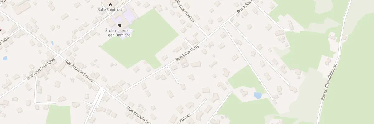 Plan du 20A Rue Jules Ferry à Saint-Vallier