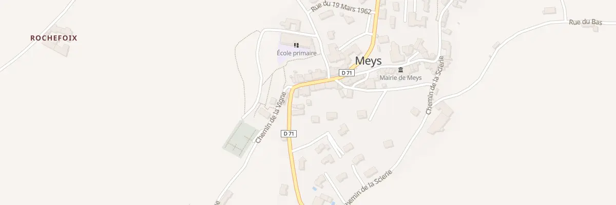 Plan du 320 Rue de la République à Meys