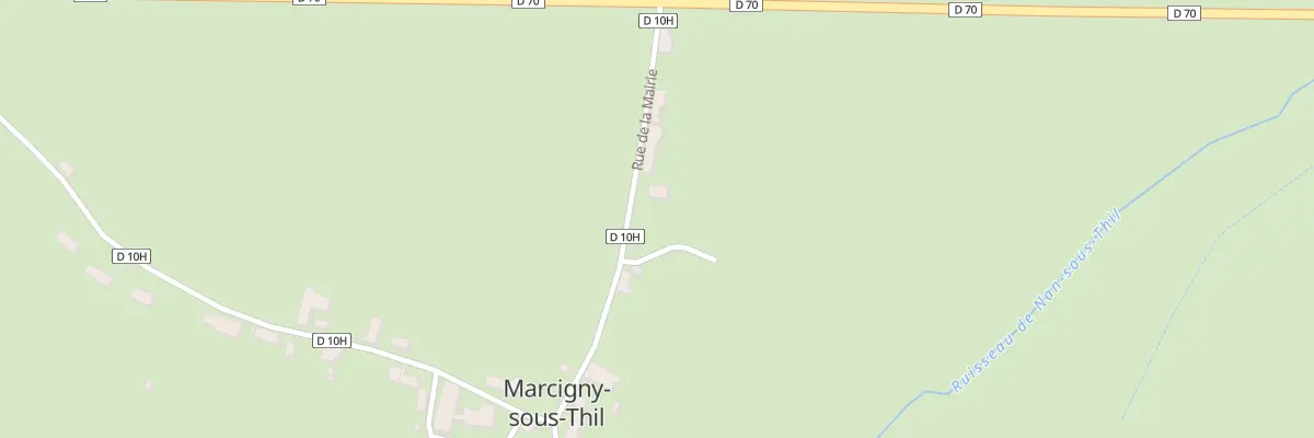 Plan du 8 Rue de la Mairie à Marcigny-sous-Thil