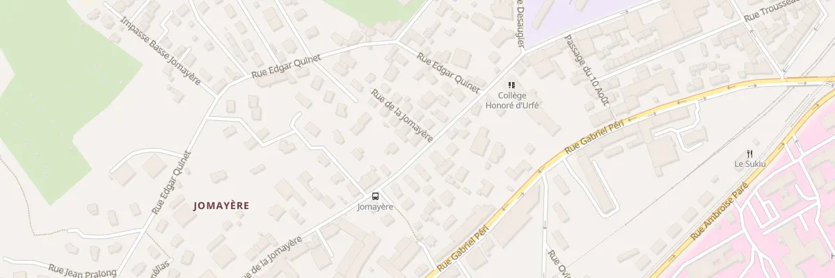 Plan du 64 Rue de la Jomayère à Saint-Étienne