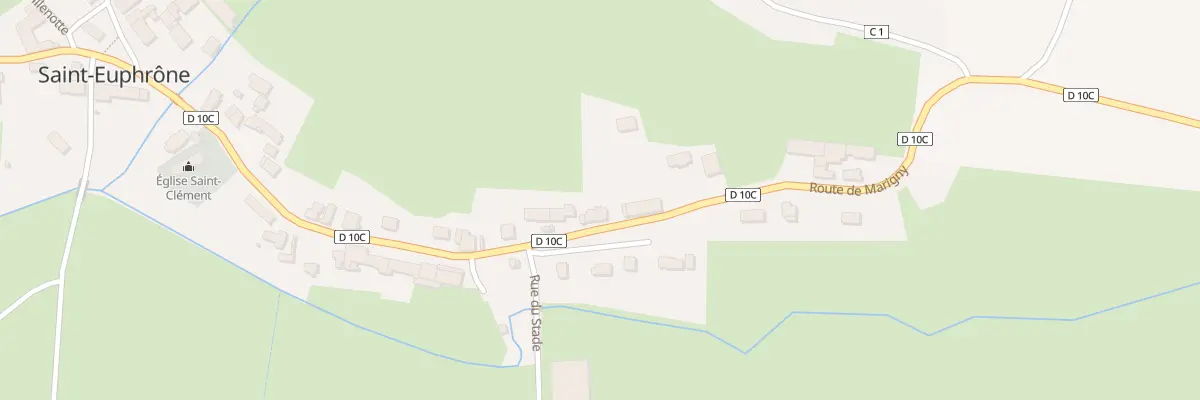 Plan du 29 Rte de Marigny à Saint-Euphrône