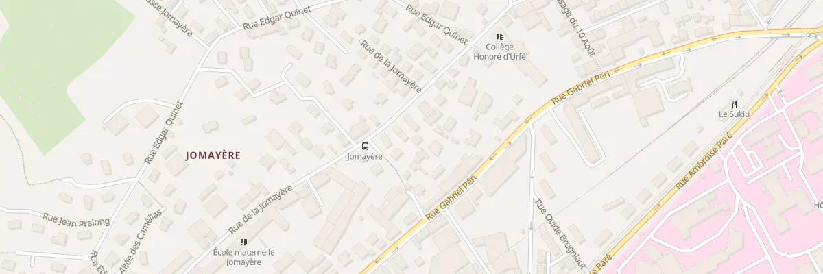 Plan du 53 Rue de la Jomayère à Saint-Étienne