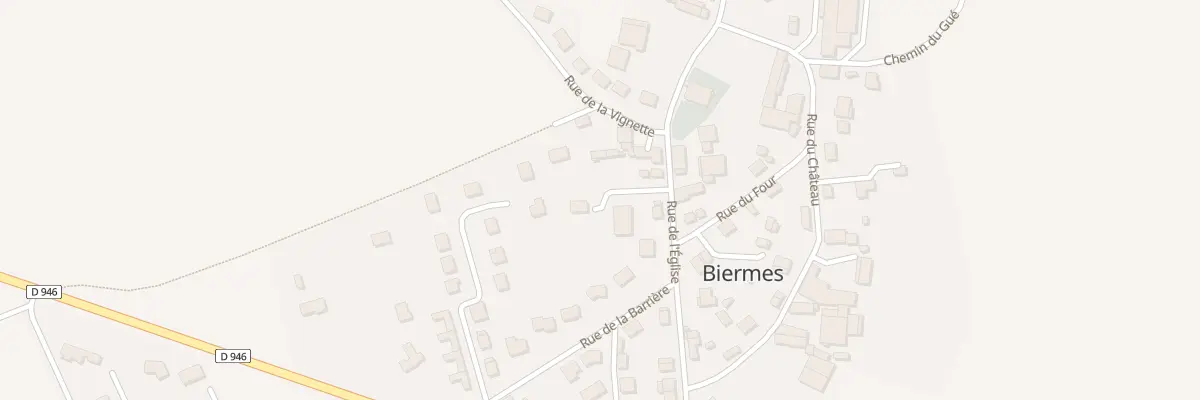 Plan du 21 Rue de l’Eglise à Biermes