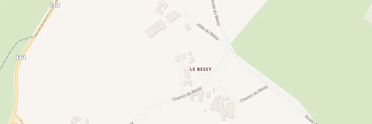 Plan du 5502 Le Bessy à Chevrières