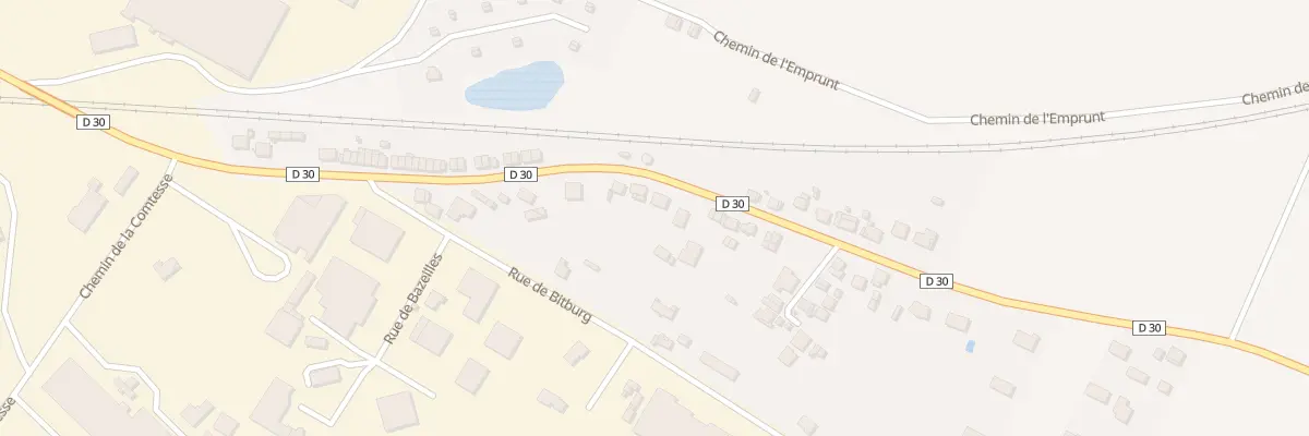 Plan du 20 Rue de Pamplemousse à Rethel