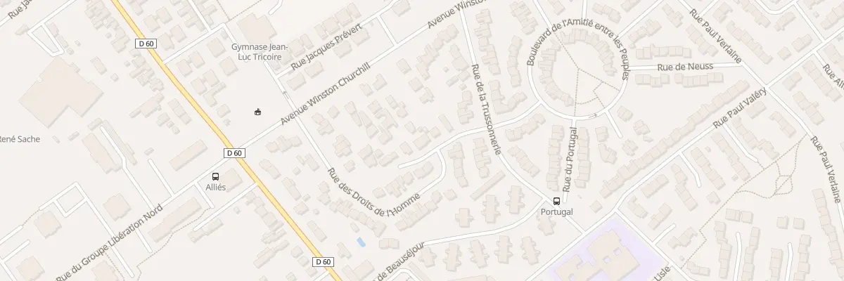 Plan du 8 Rue Jacques Brel à Châlons-en-Champagne