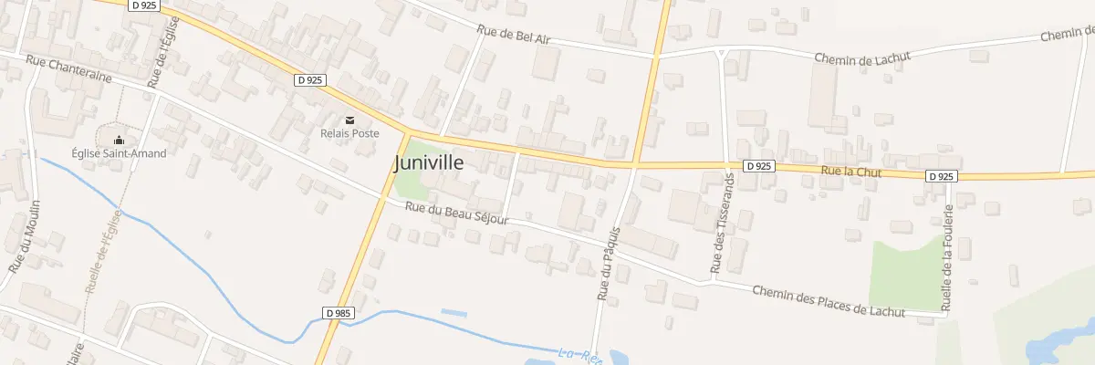 Plan du 12 Rue Alfred Doury à Juniville