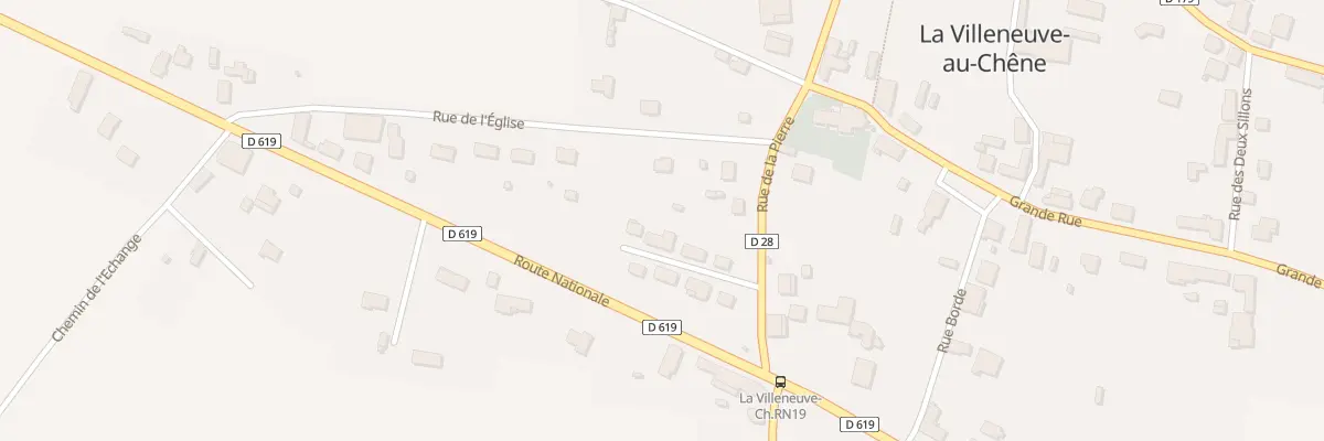 Plan du 8 Imp des Maisons Neuves à La Villeneuve-au-Chêne