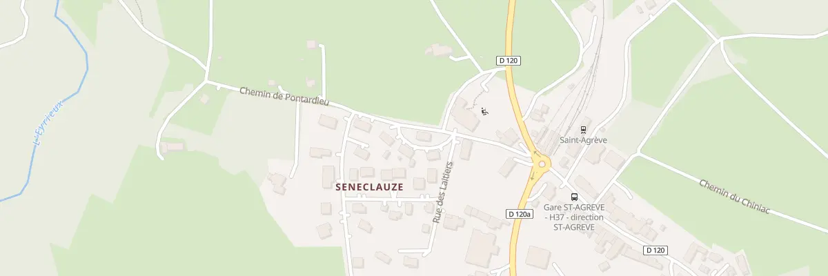 Plan du 5689 Seneclauze à Saint-Agrève