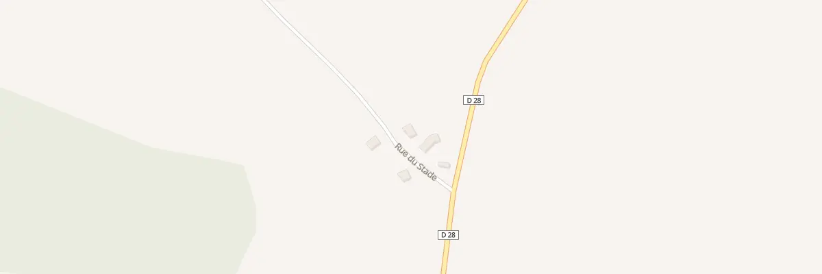 Plan du 6 Rue du Stade à La Villeneuve-au-Chêne