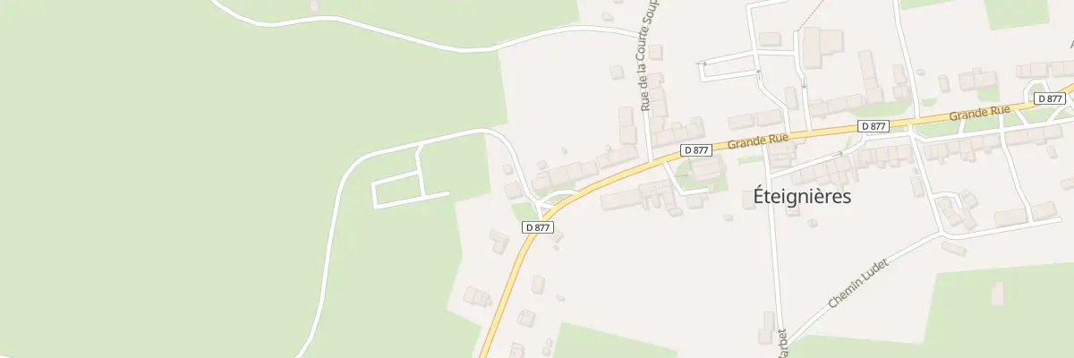 Plan du 7 Rue Grande Rue à Éteignières