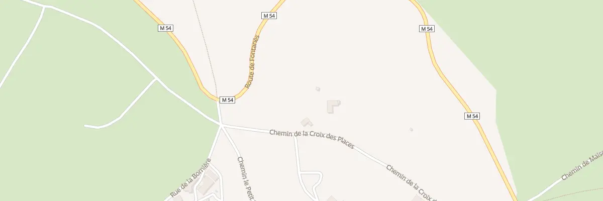Plan du 125 Che de la Croix des Places à Saint-Héand