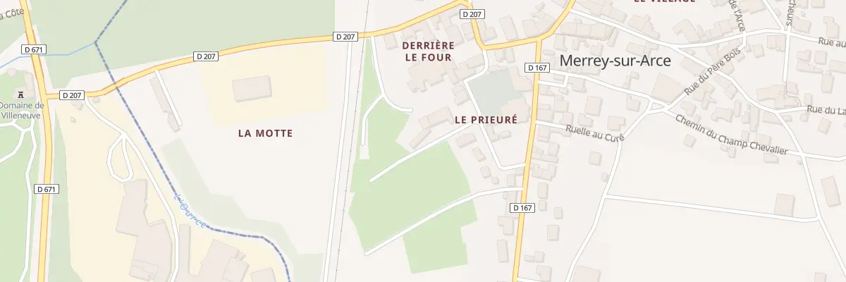 Plan du 9002 Rle des Léchères à Merrey-sur-Arce