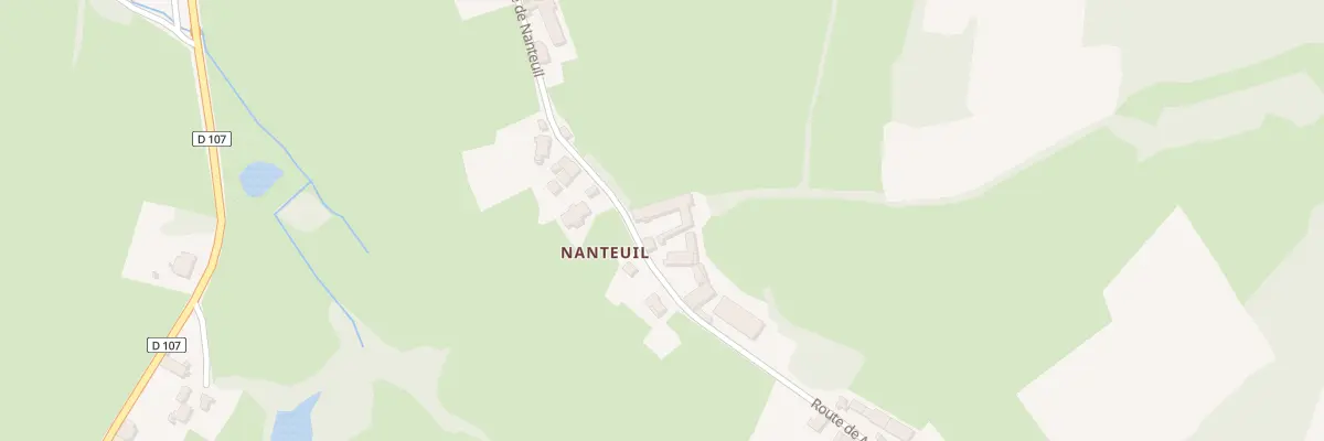 Plan du 40 Boucle de Nanteuil à Curgy