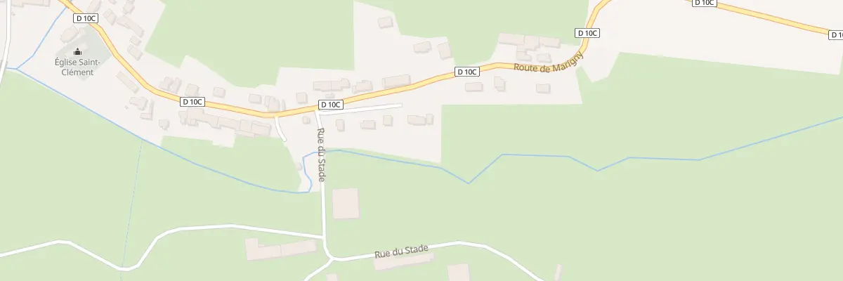 Plan du 22 Rte de Marigny à Saint-Euphrône