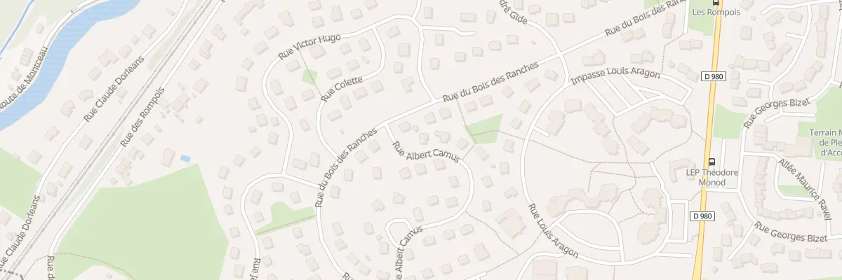 Plan du 3 Rue Albert Camus à Blanzy