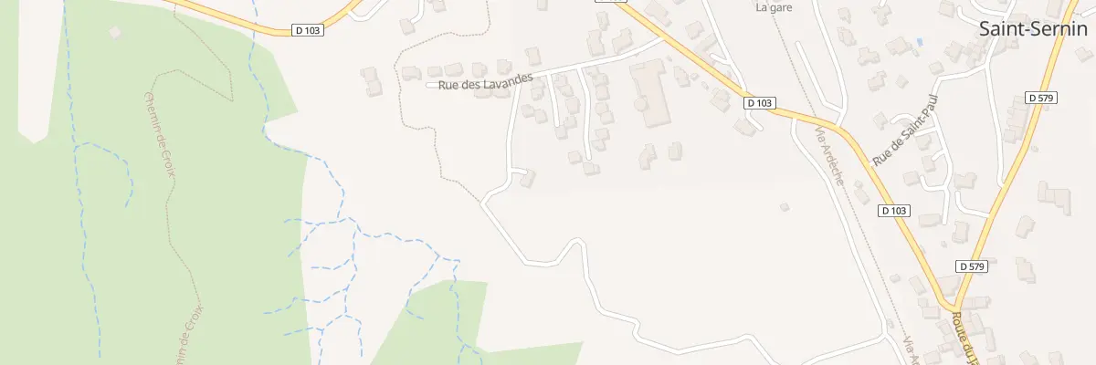 Plan du 27 Rue des Lavandes à Saint-Sernin
