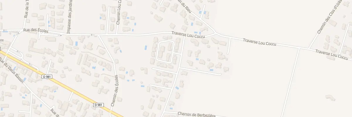 Plan du 5791 Che du Sablas à Montaren-et-Saint-Médiers