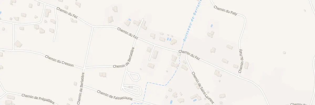 Plan du 671 Che du Fez à Vallon-Pont-d’Arc