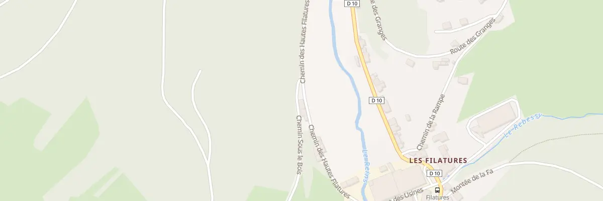 Plan du 4 Che des Hautes Filatures à Saint-Vincent-de-Reins