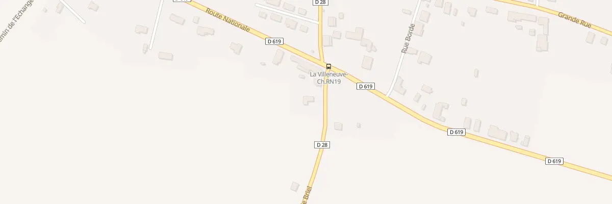 Plan du 4 Rte de Briel à La Villeneuve-au-Chêne