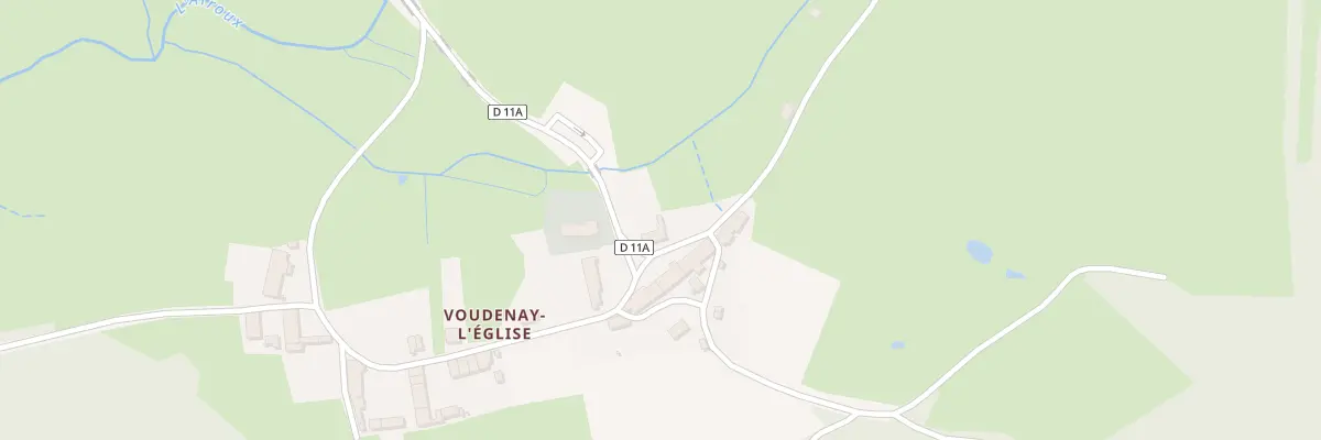 Plan du 7 Rue du Chemin Neuf à Voudenay
