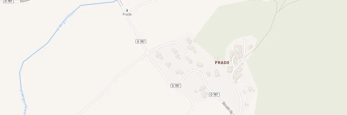 Plan du 5395 Ham de Prade à Lussan