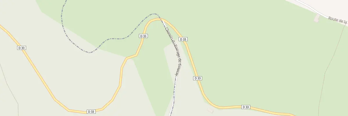 Plan du 6541 Rte de la Ricamarie à Saint-Genest-Malifaux