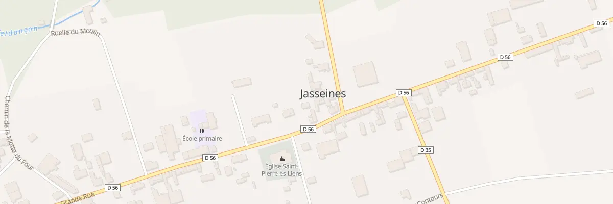 Plan du 36 Grande Rue à Jasseines