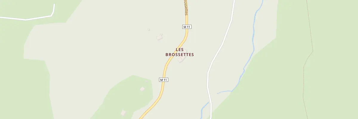 Plan du 1572 Rte des Brossettes à L’Étrat