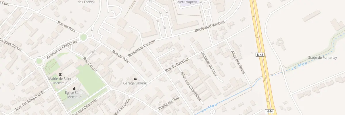 Plan du 10 All Ronsard à Saint-Memmie