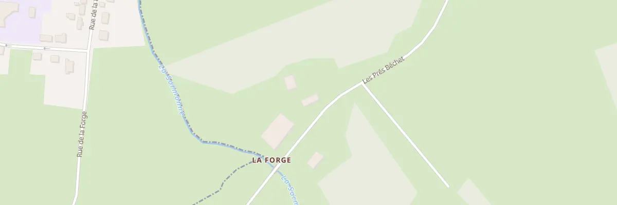 Plan du 4 Ham de la Forge à Girondelle