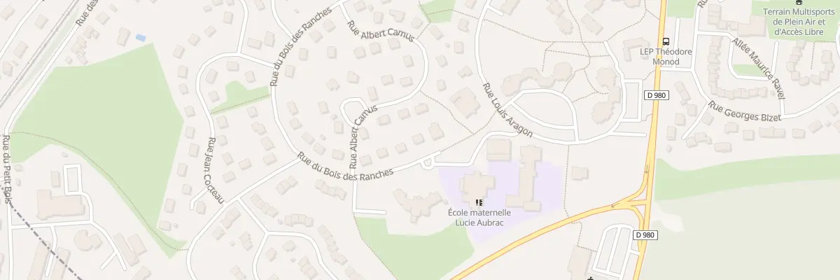Plan du 3 Rue du Bois des Ranches à Blanzy