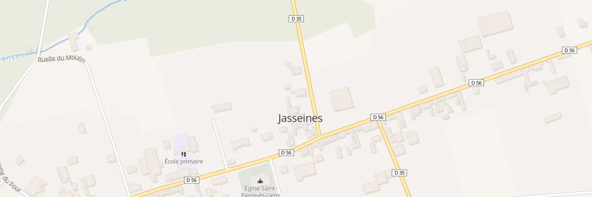 Plan du 2 Rte de Dampierre à Jasseines