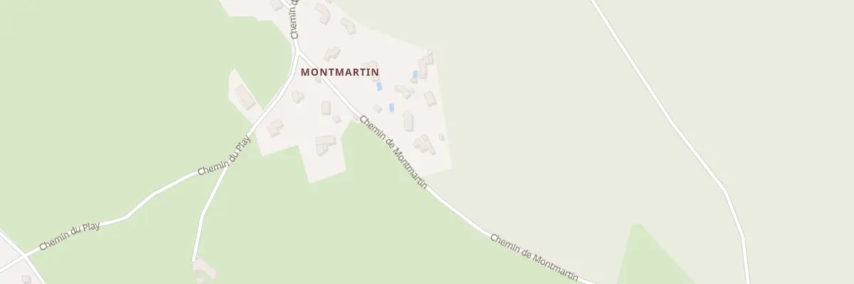 Plan du 488 Che de Montmartin à Saint-Romain-les-Atheux
