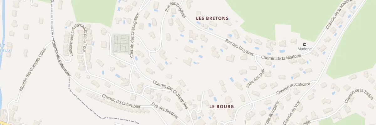 Plan du 4 Rue des Bruyeres à La Tour-en-Jarez