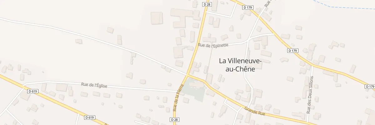 Plan du 3 Rue de la Pierre à La Villeneuve-au-Chêne