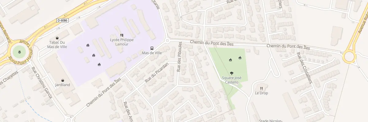 Plan du 49 Rue des Piboules à Nîmes
