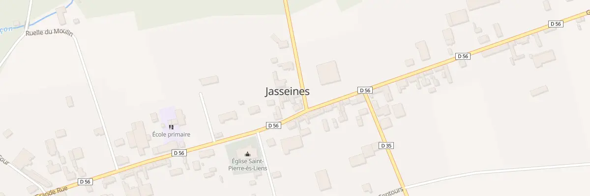 Plan du 1 Rte de Dampierre à Jasseines