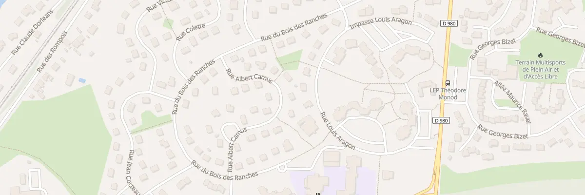 Plan du 11 Rue Albert Camus à Blanzy