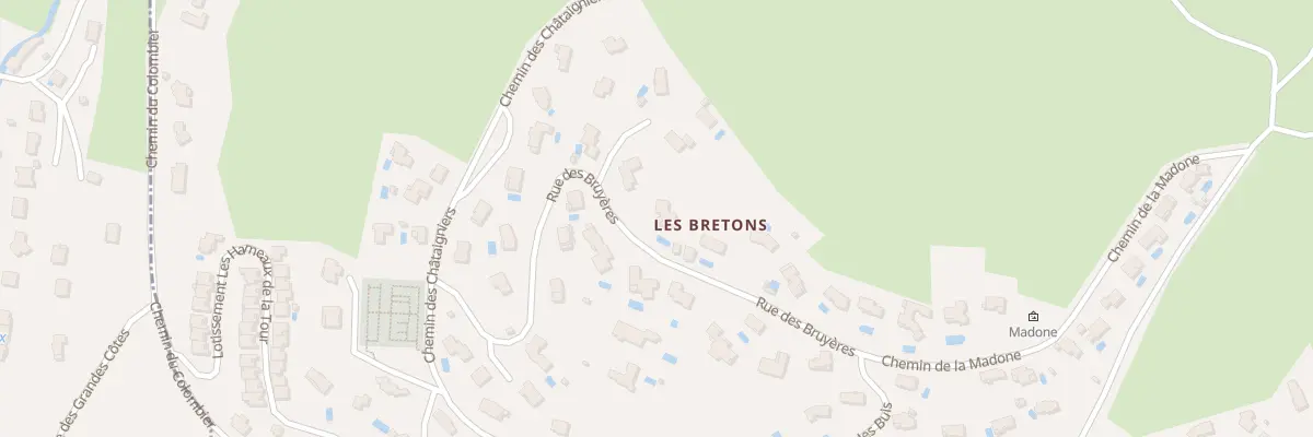 Plan du 9 Rue des Bruyeres à La Tour-en-Jarez